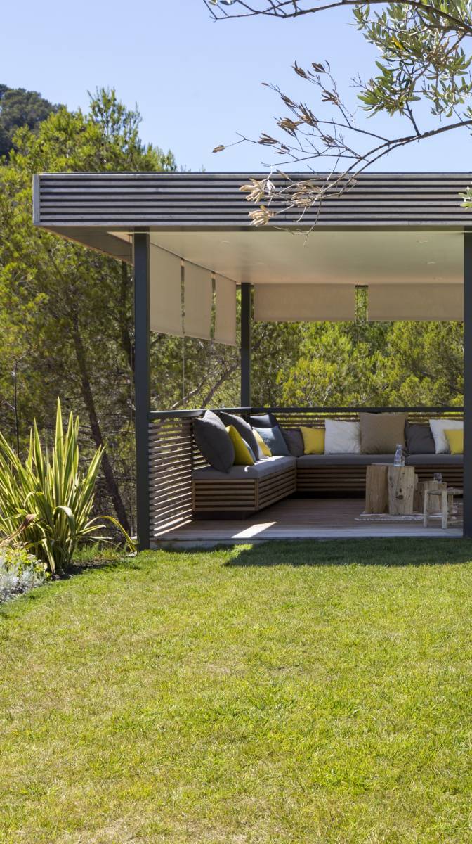pergola bois bioclimatique Bandol