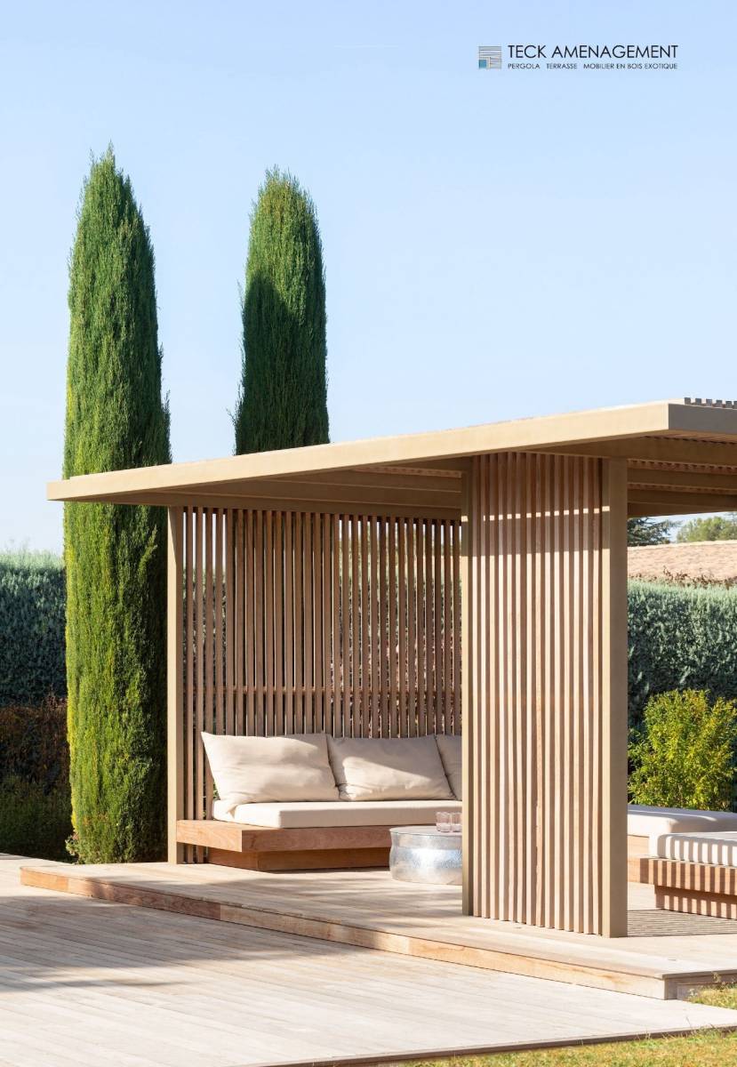 Meilleure fabricant de pergola bois exotique proche La Valette du Var