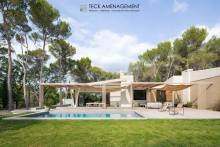 Notre zone d'activité pour ce service Pergola design pour piscine 7x3m conçue à Cannes Côte d'Azur : créez un espace ombragé chic et rafraîchissant en 2026