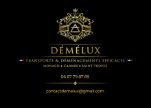 Entreprise de déménagement haut de gamme sur la Côte d'Azur Nice Démélux